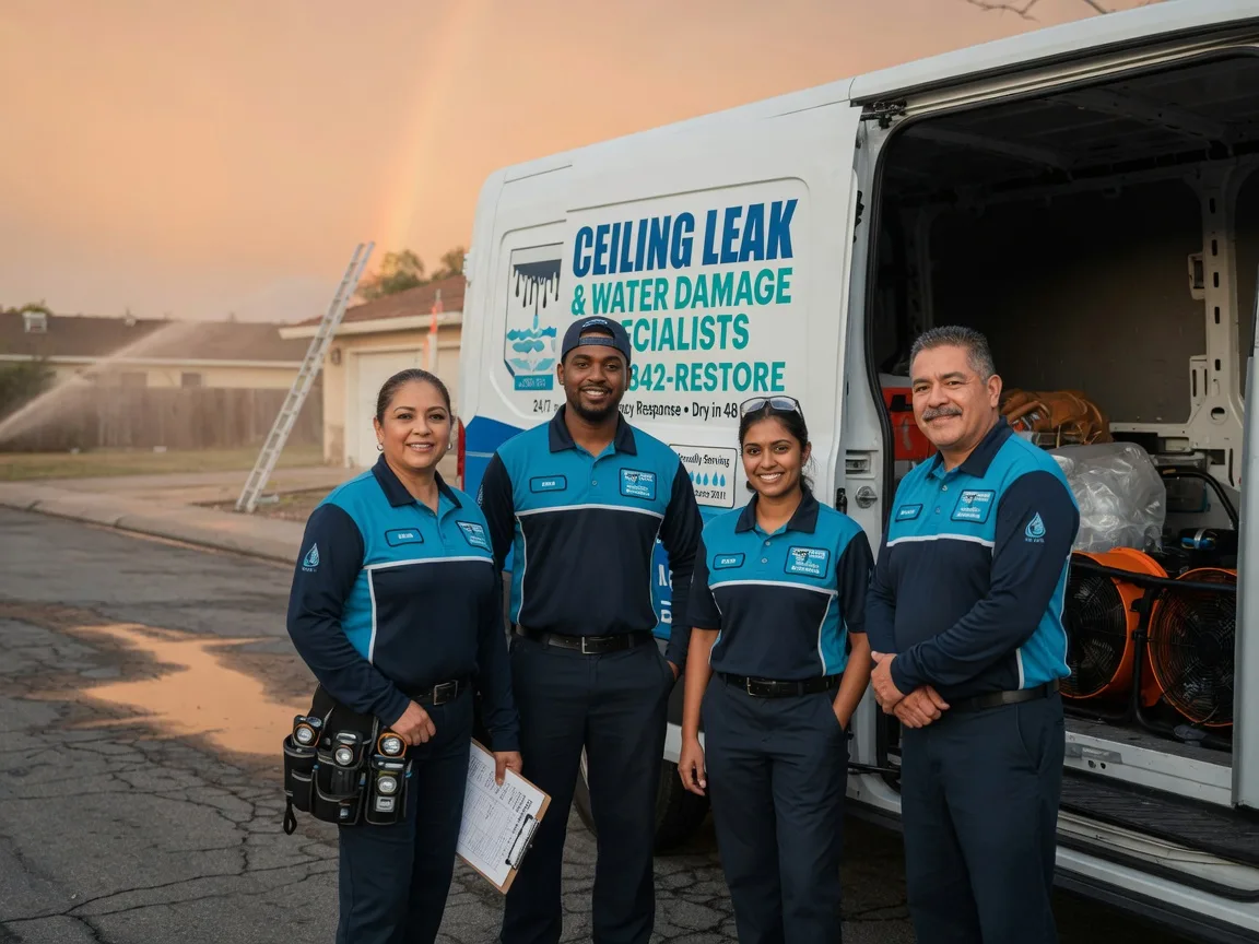 Ceiling Leak Cleanup company in Monmouth, ME